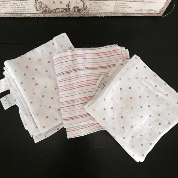 aden and anais girl swaddle blankets